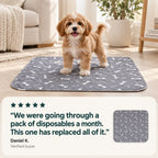 Customer review card (placeholder text in the image)